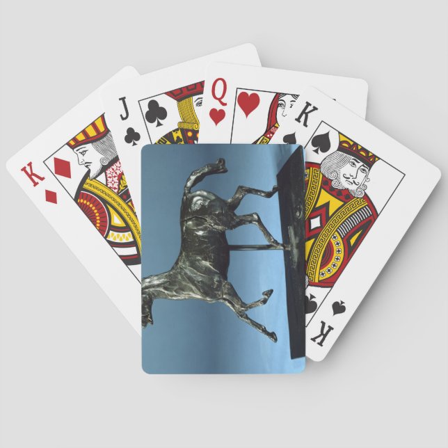 Jeu De Cartes Cheval de Trot (bronze) (dos)