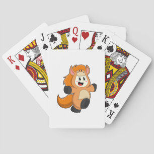 Jeu De Cartes Cheval en costume