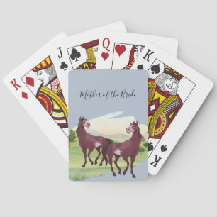 Jeu De Cartes Cheval Pays Thématique Western Rustic Mariage
