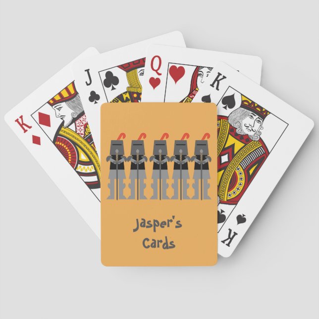 Jeu De Cartes Chevalier (dos)