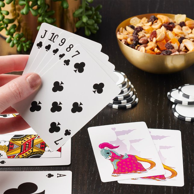 Jeu De Cartes Chevalier médiéval cheval en armure Fantastique (Créateur téléchargé)