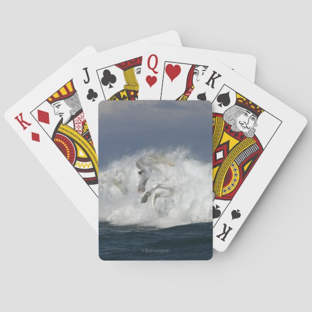 Jeu De Cartes Chevaux d'Imaginaire : Mer (dos)