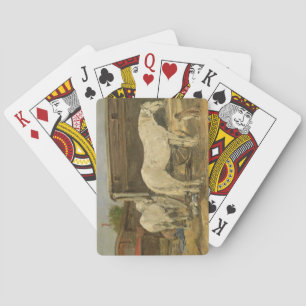Jeu De Cartes Chevaux gitans, v.1885-90 (huile sur toile)