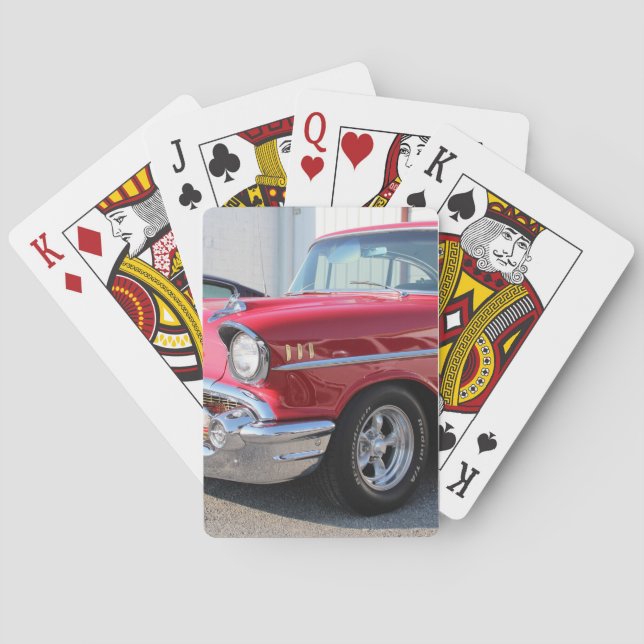 JEU DE CARTES CHEVY BEL AIR DECK 1957 DE CARTES DE JEUX (dos)