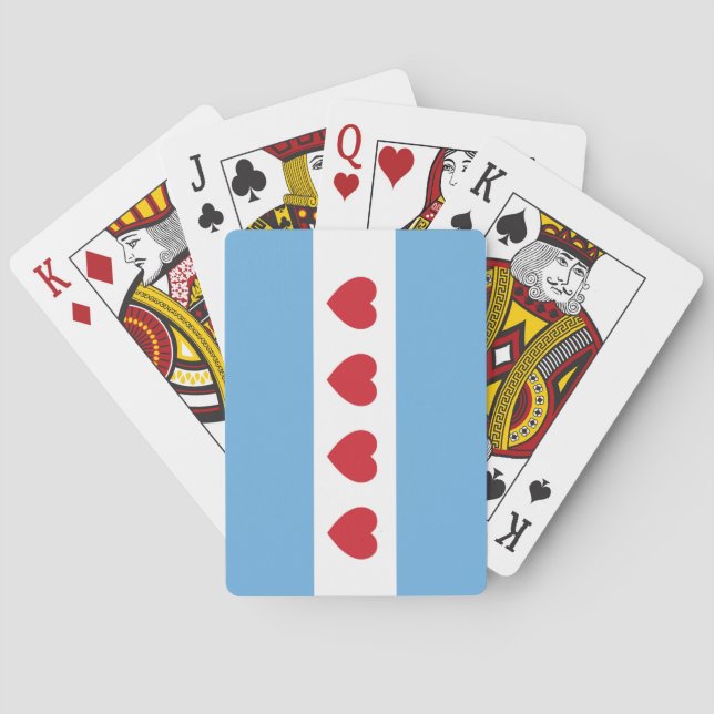 Jeu De Cartes Chicago Love | Lecture de cartes (dos)