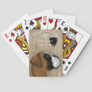 Jeu De Cartes Chien Au Vin Boxer