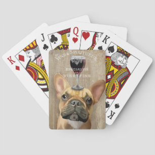 Jeu De Cartes Chien Au Vin, Chien de taule français