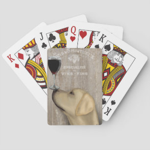 Jeu De Cartes Chien Au Vin Jaune Labrador