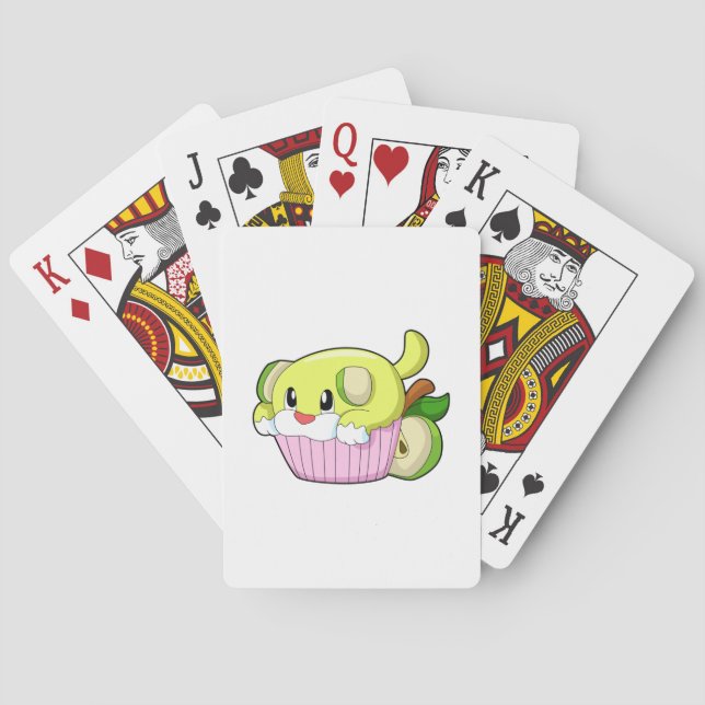 Jeu De Cartes Chien avec gâteau (dos)