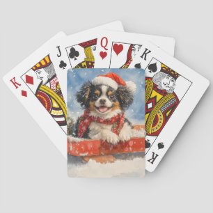 Jeu De Cartes Chien chinois japonais dans la corniche laissez pa