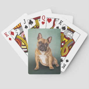 Jeu De Cartes Chien de dessin French Buldog