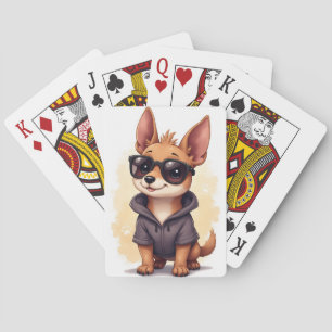 Jeu De Cartes Chien Kawaii Thai Ridgeback Drôle