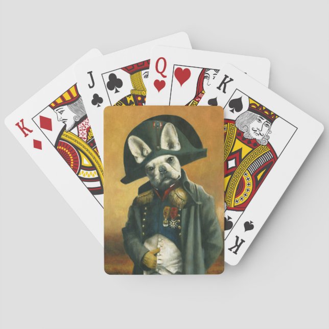 Jeu De Cartes Chien-taureau français Napoléon Jouer aux cartes (dos)