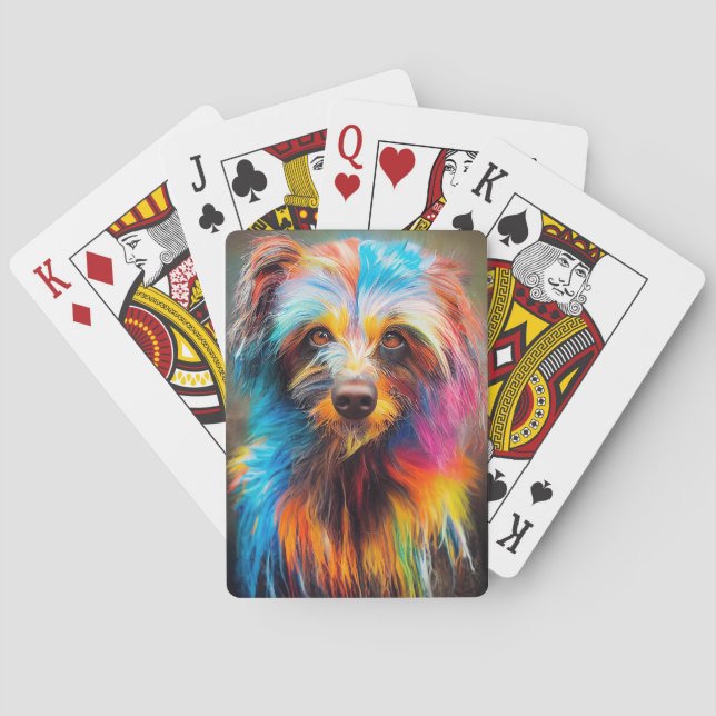 Jeu De Cartes Chien Teckel animal animal familier animal adorabl (dos)