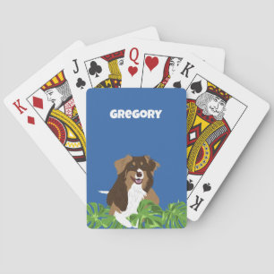 Jeu De Cartes Chiens de berger australiens australiens Aussies F