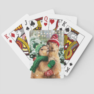 Jeu De Cartes Chiens des Prairies de Noël