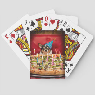 Jeu De Cartes Chihuahua Anniversaire Pizza Pie
