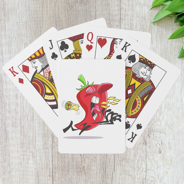Jeu De Cartes Chili Pepper Respiration Fire Playing Cartes (Créateur téléchargé)