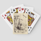 Chimpanzé vintage de lapin de singe de lapin de