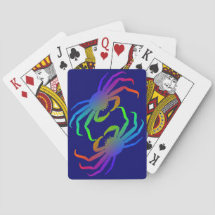 Jeu De Cartes Chionoecetes Opilio Crabe Silhouette