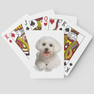 Jeu De Cartes Chiot de Bichon Frise