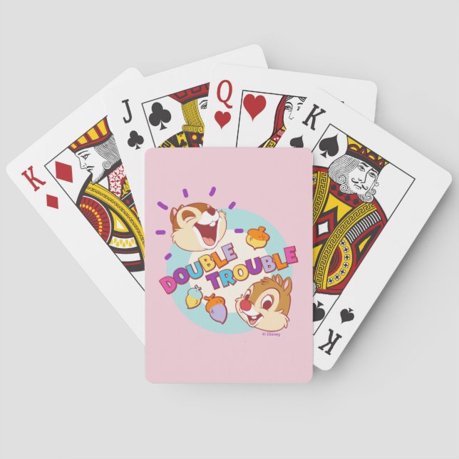 Jeu De Cartes Chip 'n Dale Double Trouble (dos)