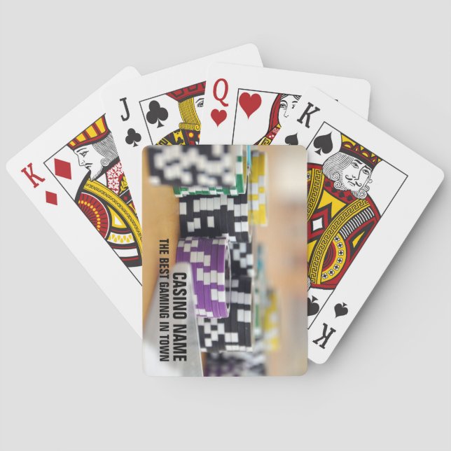 Jeu De Cartes Chips de casino, casino, industrie du jeu (dos)