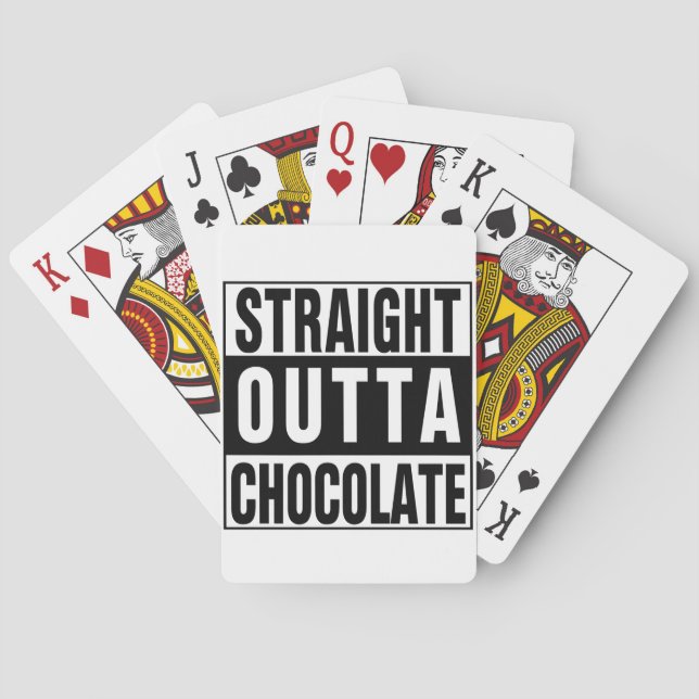 Jeu De Cartes Chocolat chaud (dos)