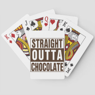Jeu De Cartes Chocolate Straight Outta Brown