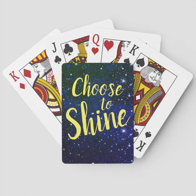 Jeu De Cartes Choisissez Shine Stars Cosmos (dos)