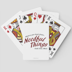 Jeu De Cartes Choses nécessaires