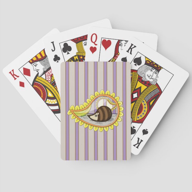 Jeu De Cartes Chrissy le Hérisson classique Jouer aux cartes (dos)