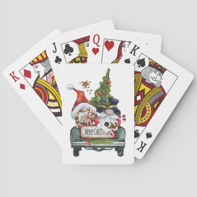 Jeu De Cartes Christmas Gnomes (dos)