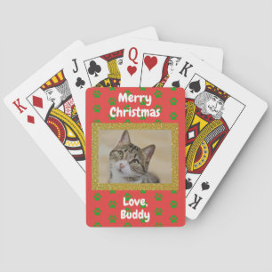 Jeu De Cartes Christmas Love Chat Chien Papa Maman Animal de com