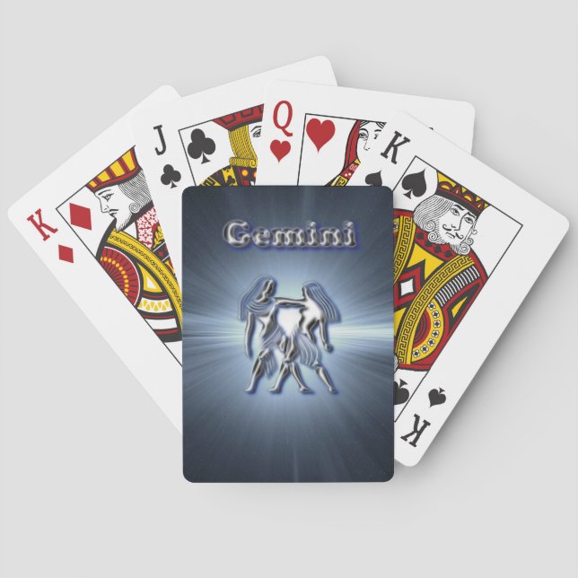 Jeu De Cartes Chrome Gemini (dos)