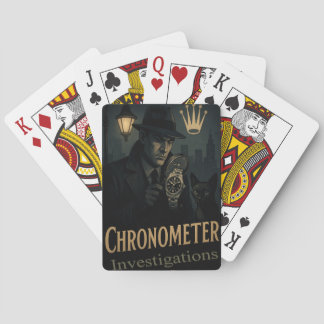 Jeu De Cartes Chronometer Investigations Playing Cards