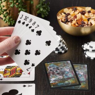 Jeu De Cartes Chuchotements de Paris Peinture d'Alfred Fox