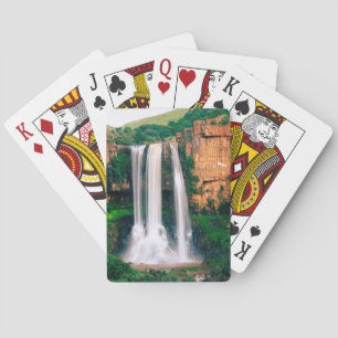 Jeu De Cartes Chutes de la rivière Elands, Mpumalanga, Afrique d
