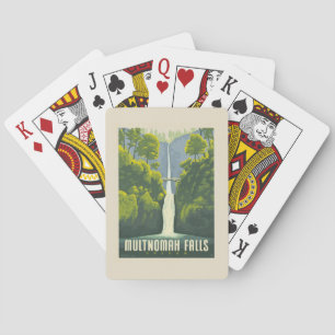 Jeu De Cartes Chutes Multnomah   Oregon