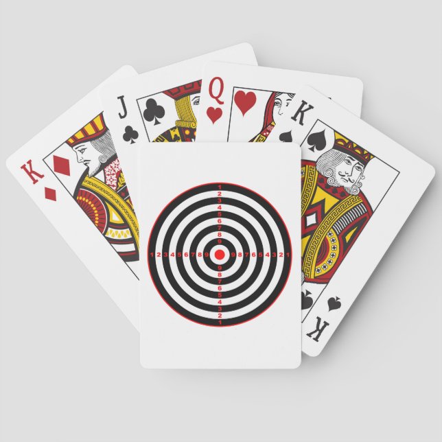 Jeu De Cartes Cible (dos)