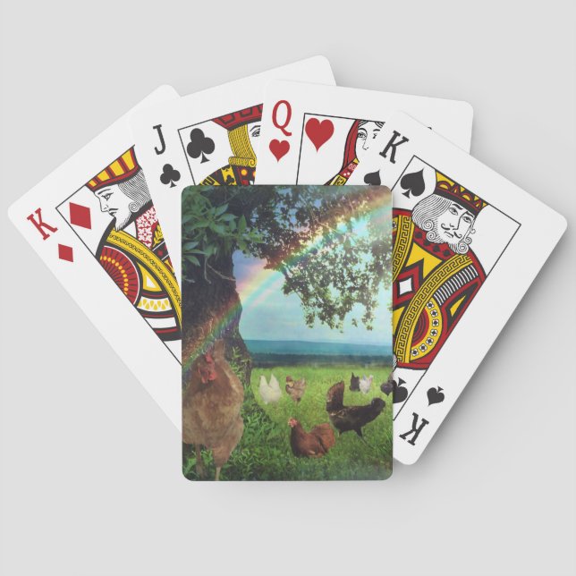 Jeu De Cartes Ciel de poulet (dos)