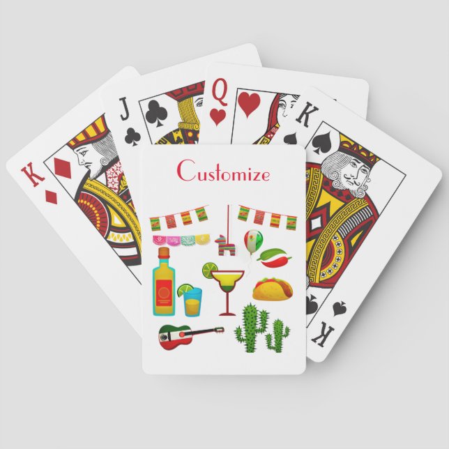 Jeu De Cartes Cinco de Mayo Célébration Thunder_Cove (dos)