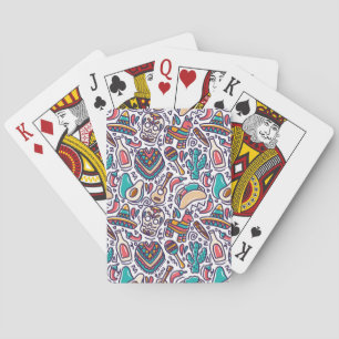 Jeu De Cartes Cinco De Mayo Mexican Fiesta Seamless