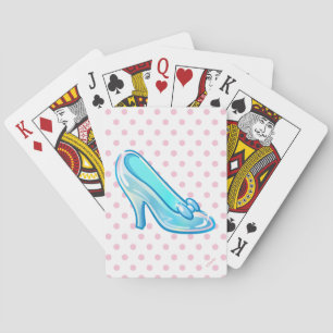 Jeu De Cartes Cinderella Emoji   Chaussure en verre Lecture Cart