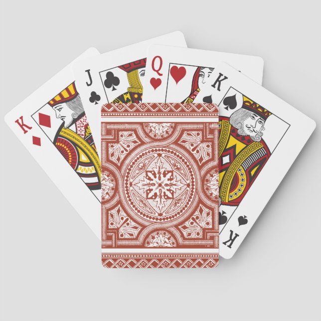 Jeu De Cartes Cinnabar Woodblock IV (dos)