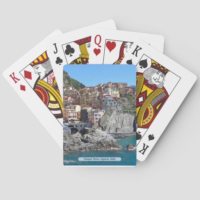 Jeu De Cartes Cinque Terre, Ligurie, Italie (dos)