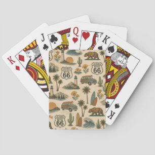 Jeu De Cartes Circuit Route 66 Chance Porte-Bonheur