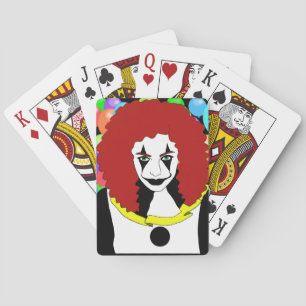 Jeu De Cartes Cirque Clown Girl spectacle côté monstre horreur g