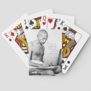 Jeu De Cartes Citation du Mahatma Gandhi, Minorité d'un, Vérité