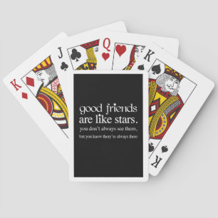 Jeu De Cartes Citation inspirante des amis